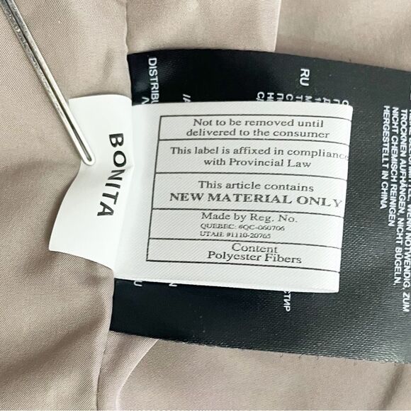 NEW Noize Bonita Holographic Puffer Jacket Size XS Metallic Tanzanite Ski Sporty - Picture 14 of 16